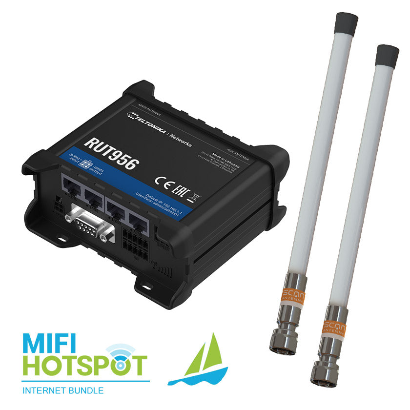 Hunting bundle RUT956 + Marine antenna