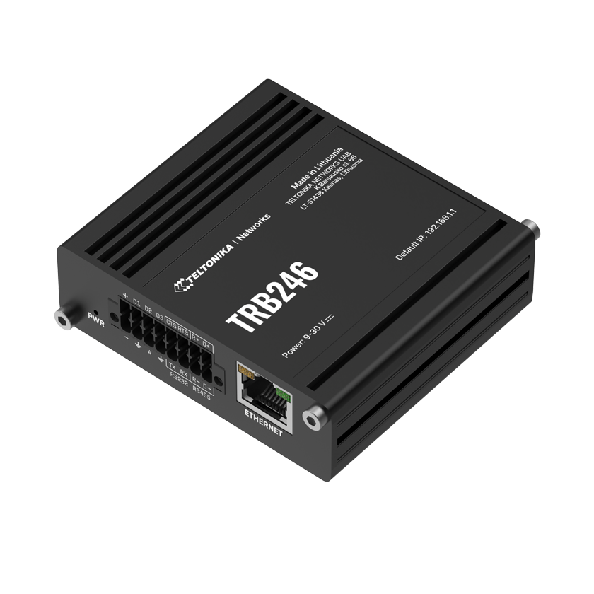 Teltonika TRB246 CAT 4 industrial IoT gateway 4G LTE