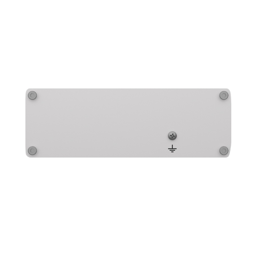 Teltonika TSW200 Industrial unmanaged Power of Ethernet Switch back view.