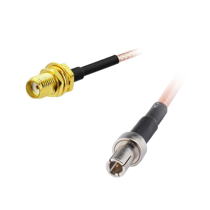 Pigtail SMA female naar TS9 recht