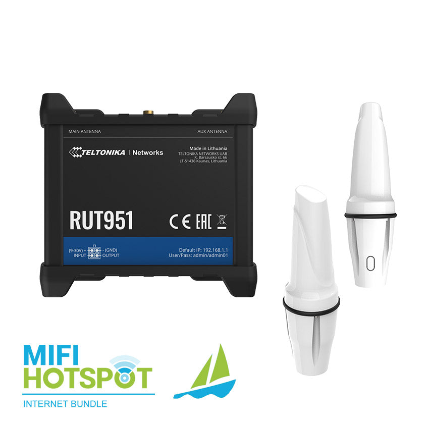 Jachtbundel RUT951 + Marine antenne