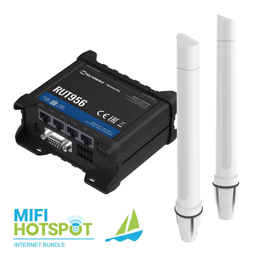 Hunting bundle RUT956 + Marine antenna 