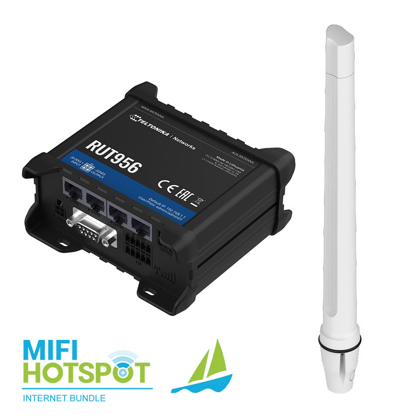 Hunting bundle RUT956 + Marine antenna 