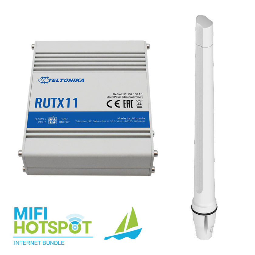 Jachtbundel RUTX11 + Marine Antenne