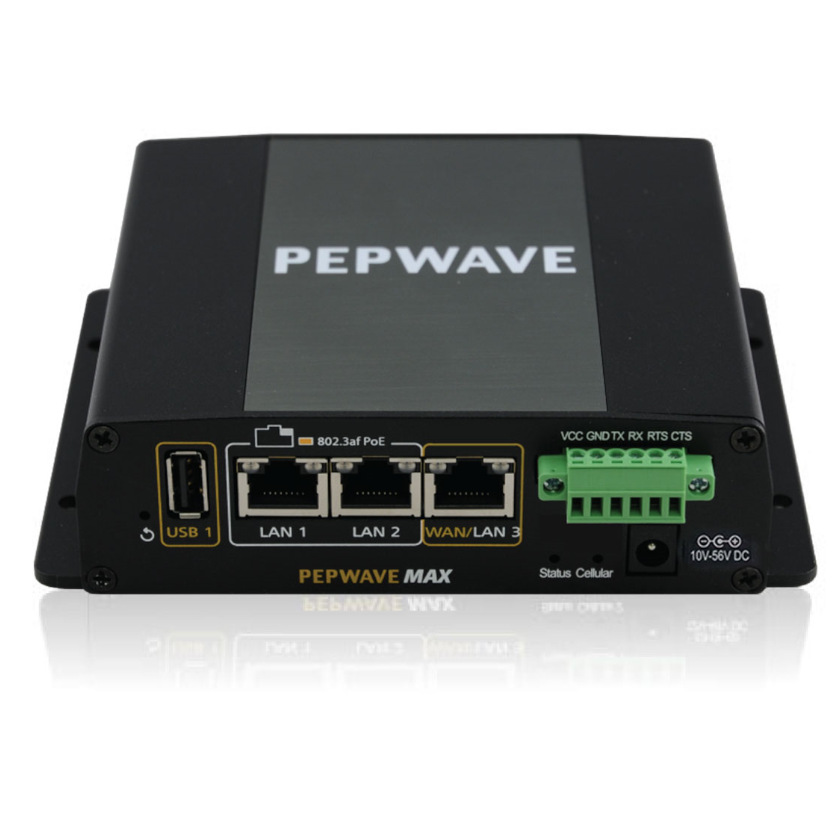 Pepwave MAX BR1 ENT Router 600MBps + GPS Worldwide