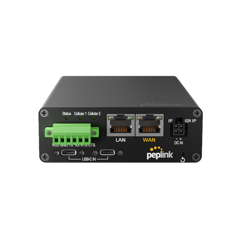 Pepwave MAX Transfers PRO Dual Modem CAT 12 LTEA PRO Router met PrimeCare