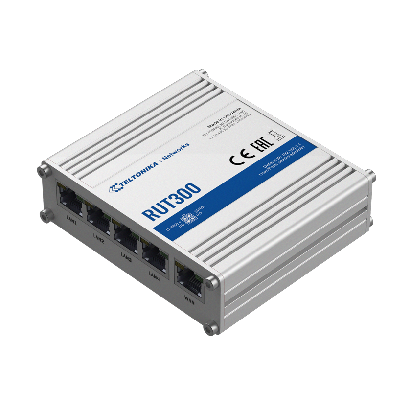 Teltonika RUT300 Industriële Ethernet Router