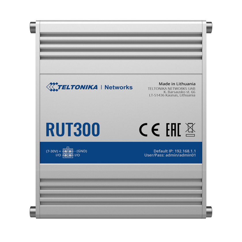 Teltonika RUT300 Industriële Ethernet Router