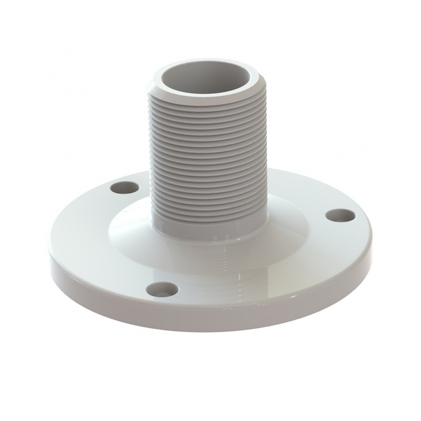 SCAN 1 Inch Mounting Support 1 &quot;-14NF For SCAN Marine Antennas Nylon