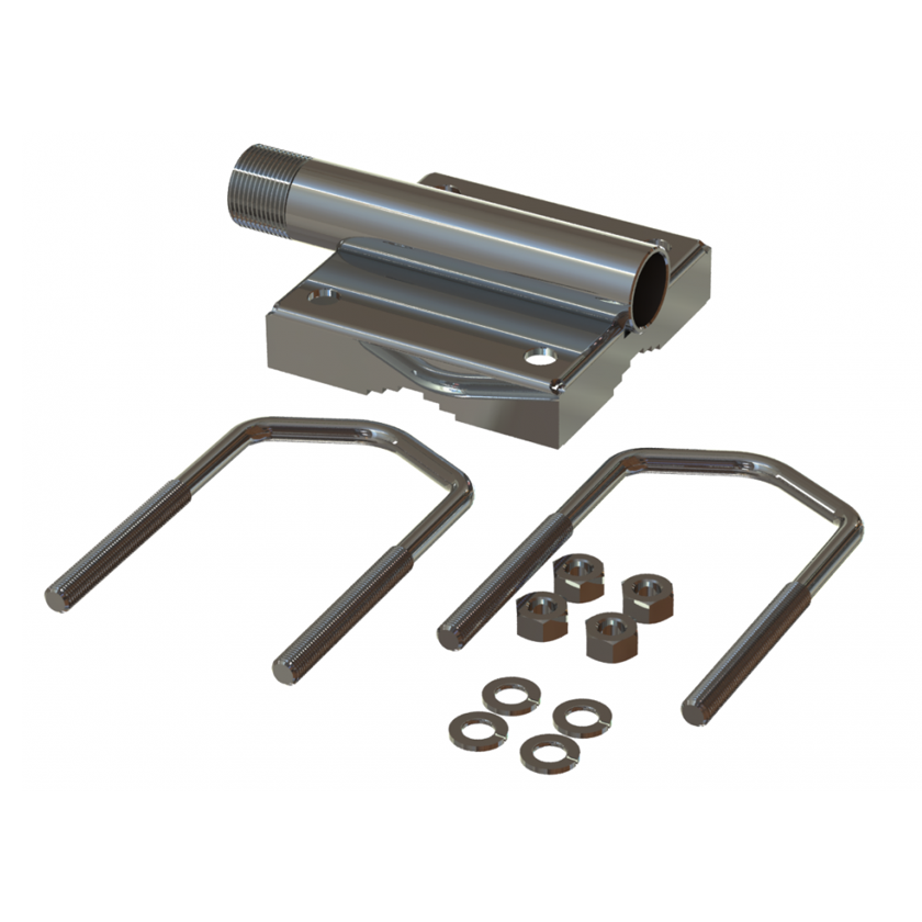 SCAN Mast Railing Antenna Support 1 "-14NF For SCAN Marine Antennas RVS316