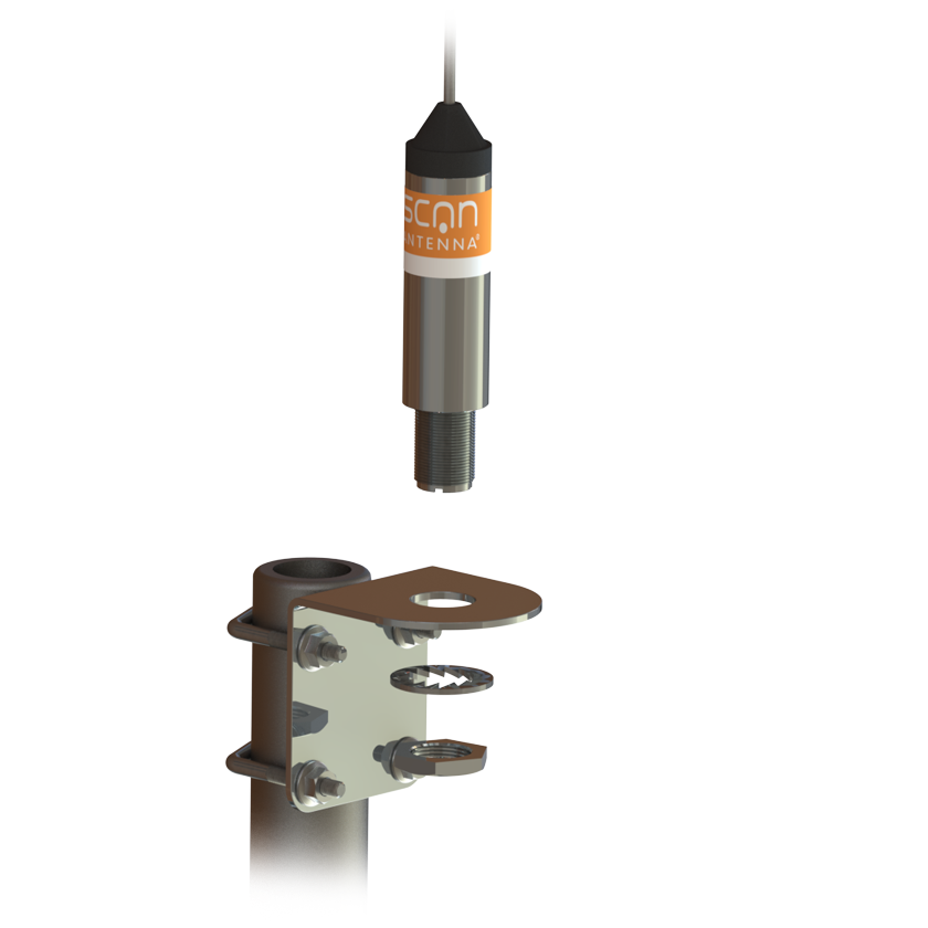 SCAN Mast Railing Antenna Support for SCAN Marine Antennas