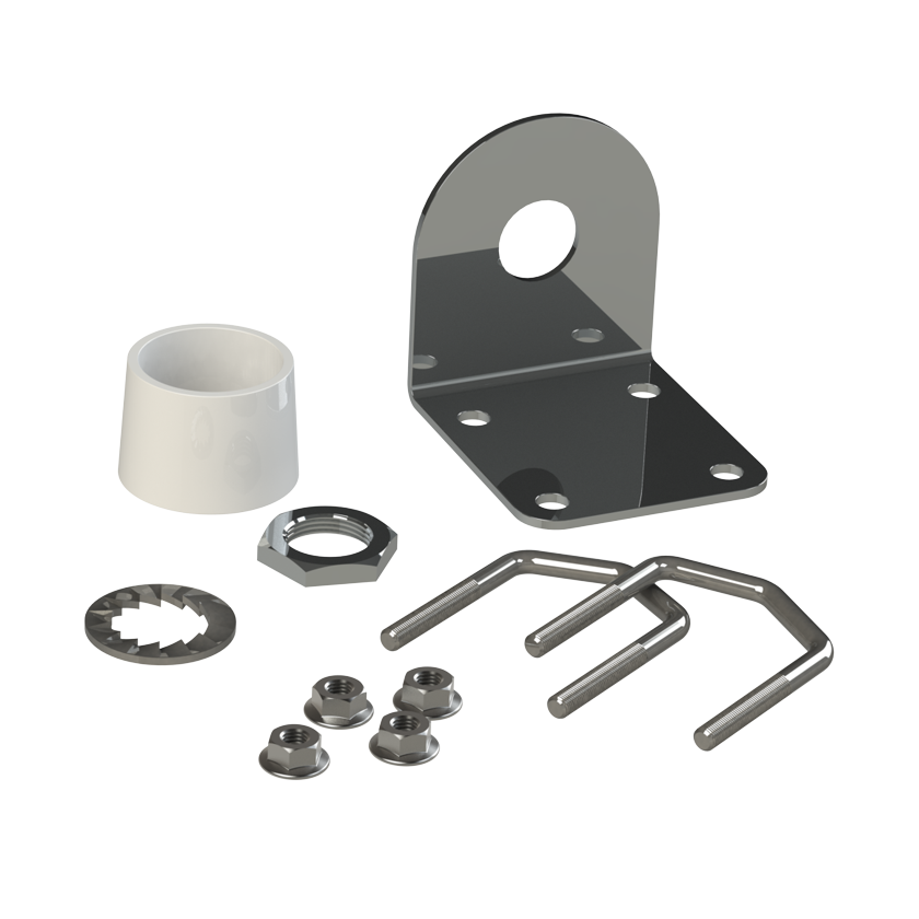 SCAN Mast Railing Antenna Support for SCAN Marine Antennas