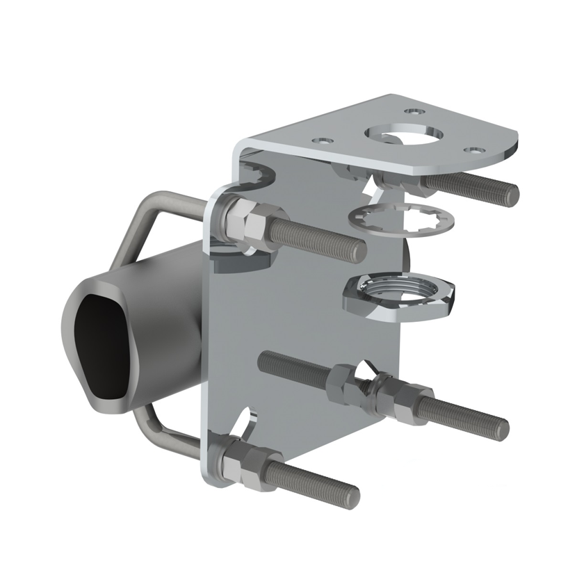 SCAN Mast Railing Antenna Support 25mm for SCAN Marine Antennas