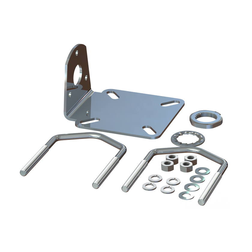 SCAN Mast Railing Antenna Support 25mm for SCAN Marine Antennas