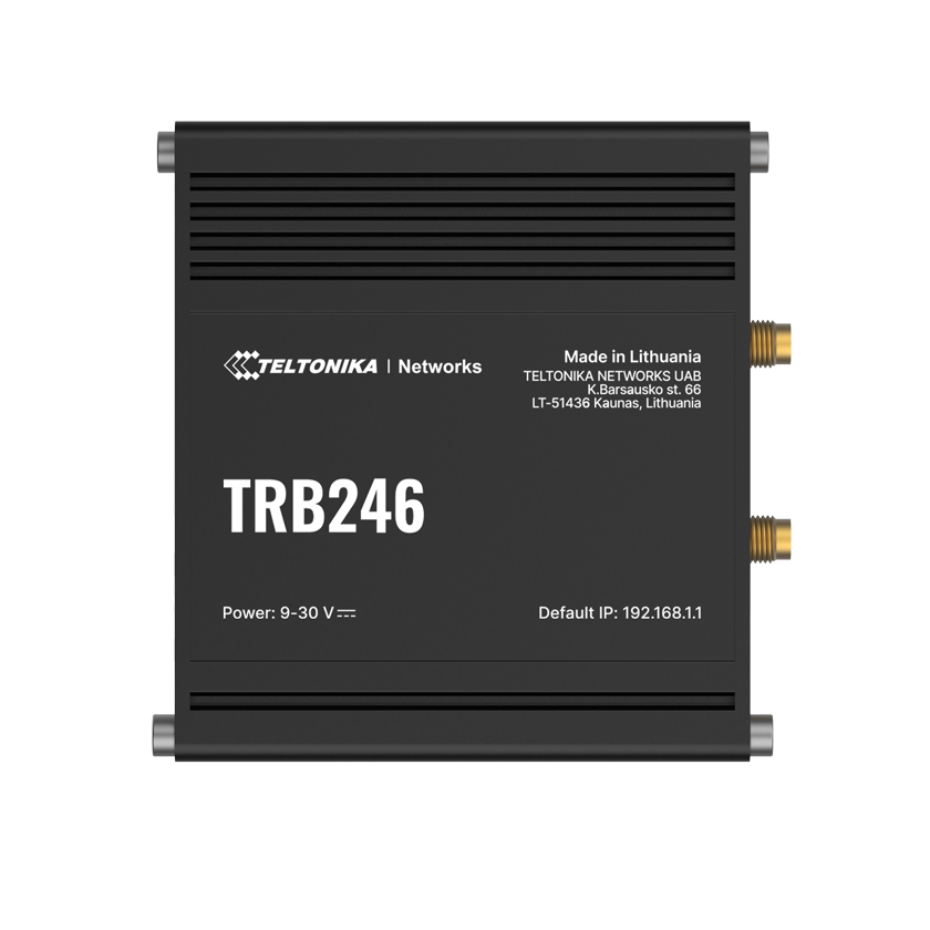 Teltonika TRB246 CAT 4 industrial IoT gateway 4G LTE