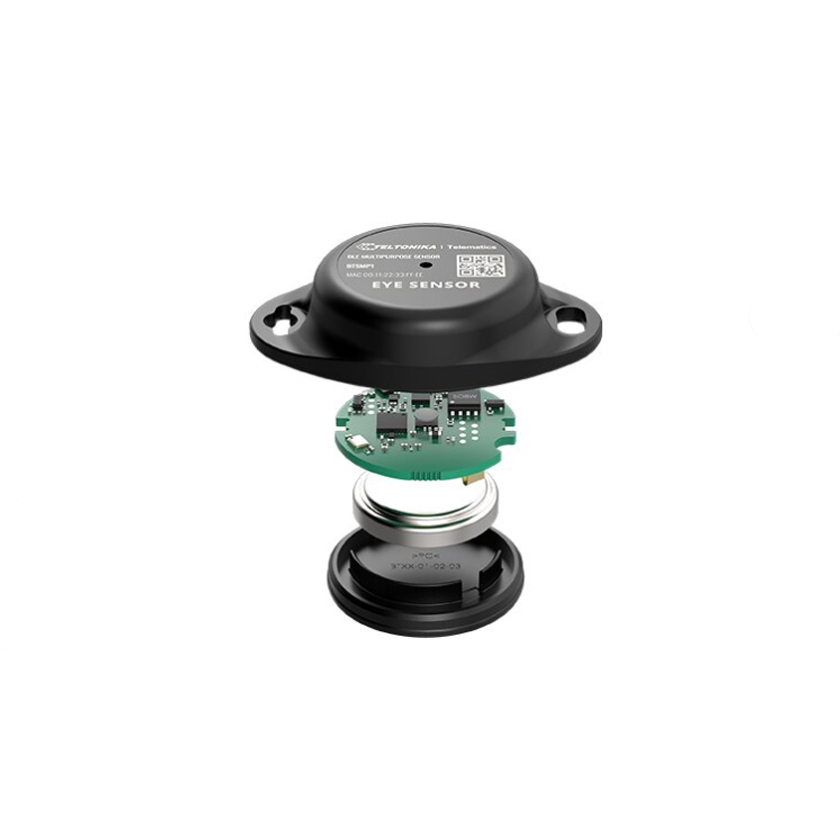 Teltonika BLE ID Eye Sensor BTSMP1 parts front view.