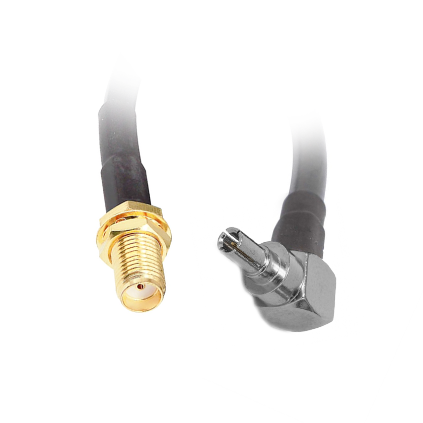 Pigtail SMA Female naar CRC9 15 cm