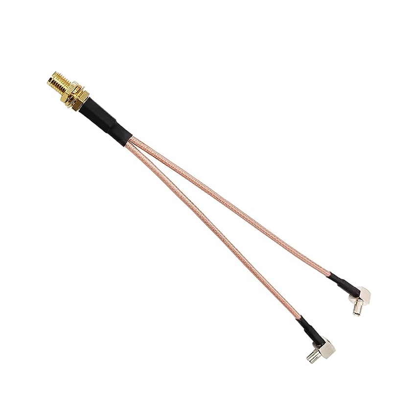 Pigtail Splitter Kabel SMA Female naar 2x TS9