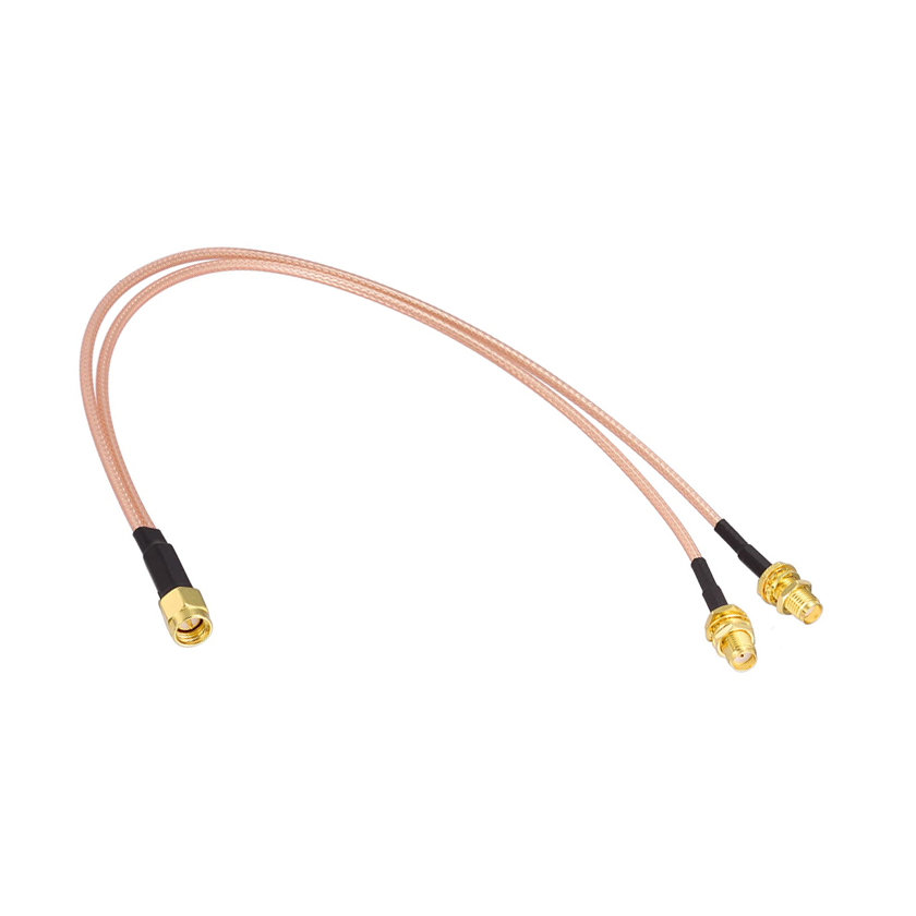 Pigtail Splitter Cable SMA Male to 2x SMA-Female