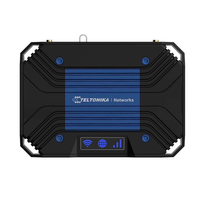 Teltonika TCR100 Wi-Fi router top view. Mifi-hotspot.